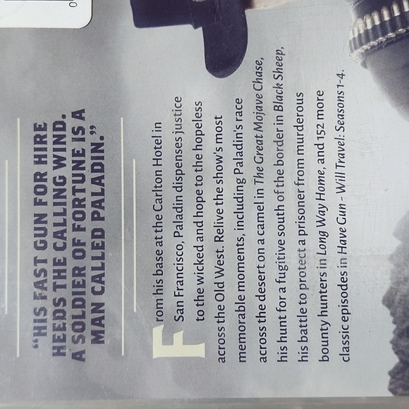 HAVE GUN - WILL TRAVEL WESTERN SEASONS 1-4 DVD'S - Picture 5 of 9